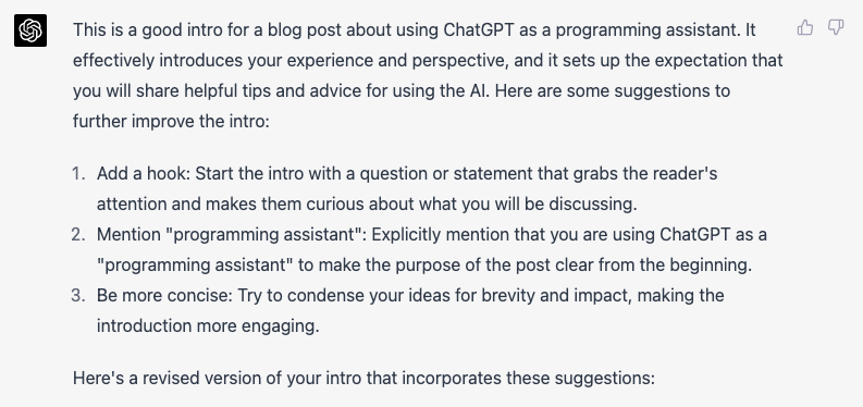 How I learned to stop worrying and love ChatGPT
